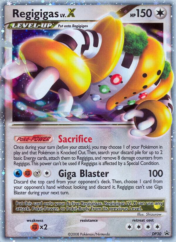 Regigigas LV.X - DP30 [Diamond and Pearl Promos] DP30