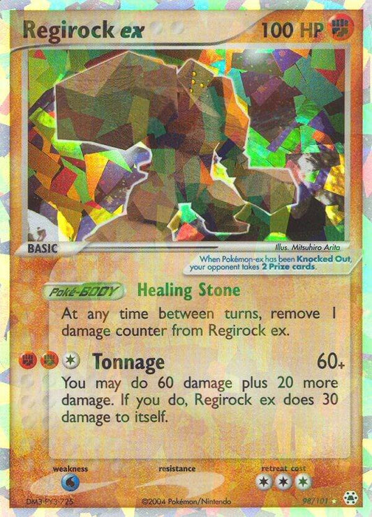 Regirock ex [Hidden Legends] 98/101