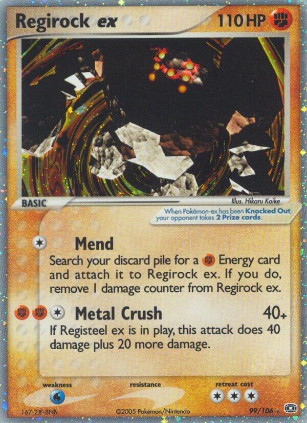 Regirock ex [EX Emerald] 99/106