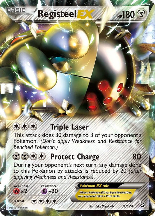 Registeel EX [Dragons Exalted] 81/124