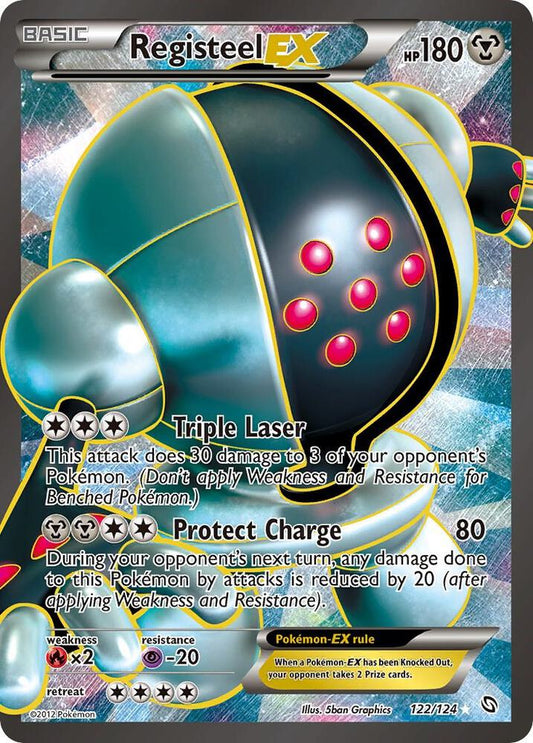 Registeel EX (122 Full Art) [Dragons Exalted] 122/124
