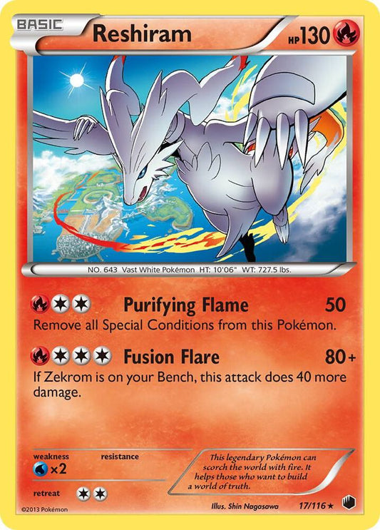 Reshiram [Plasma Freeze] 17/116