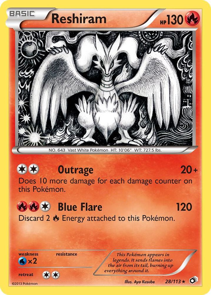 Reshiram [Legendary Treasures] 28/113