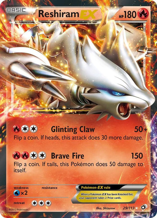 Reshiram EX [Legendary Treasures] 29/113