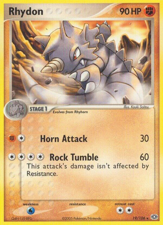 Rhydon [EX Emerald] 19/106