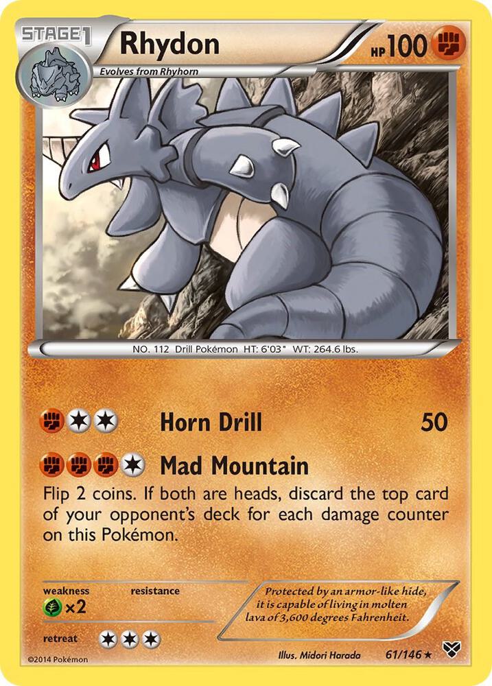 Rhydon [XY Base Set] 61/146