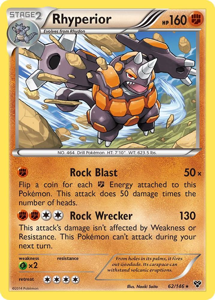 Rhyperior [XY Base Set] 62/146