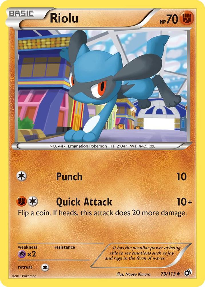 Riolu [Legendary Treasures] 79/113
