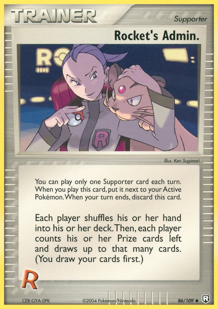 Rocket's Admin. [Team Rocket Returns] 86/109