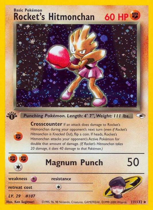 Rocket's Hitmonchan [Gym Heroes] 011/132
