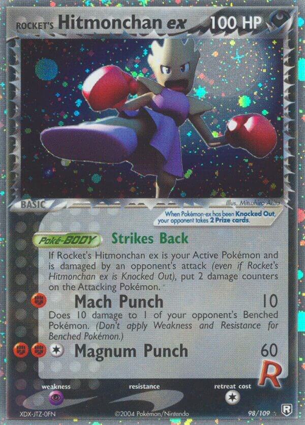 Rocket's Hitmonchan ex [Team Rocket Returns] 98/109