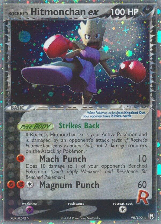 Rocket's Hitmonchan ex [Team Rocket Returns] 98/109