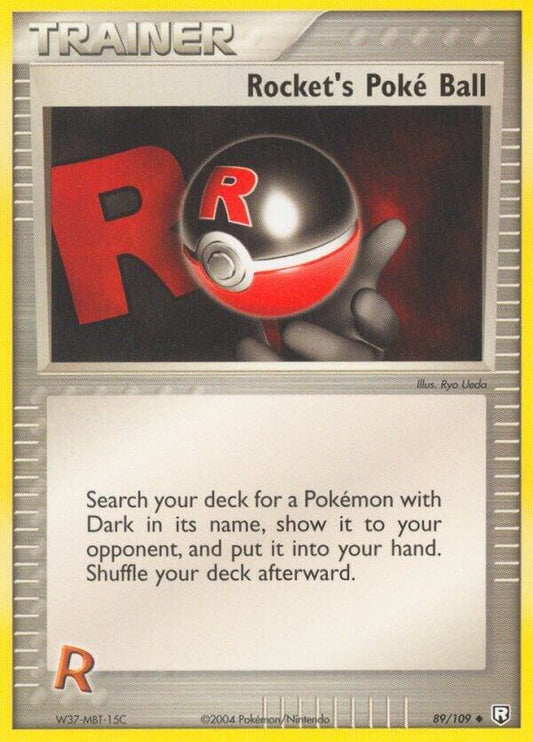 Rocket's Poke Ball [Team Rocket Returns] 89/109