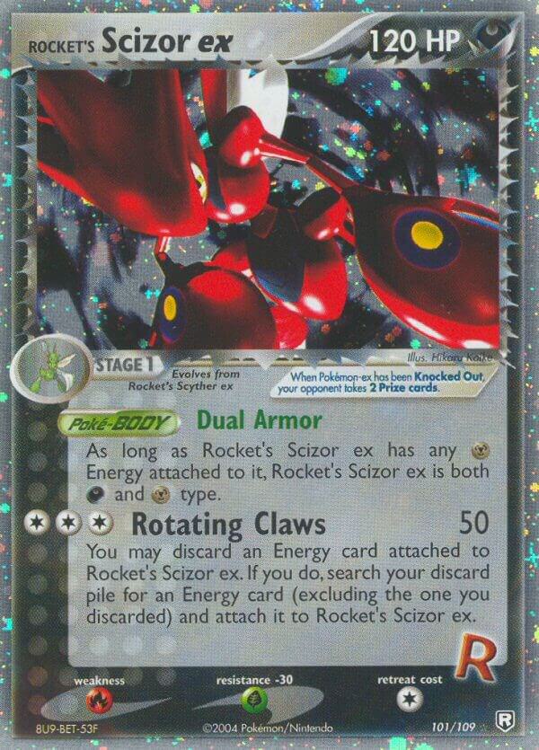 Rocket's Scizor ex [Team Rocket Returns] 101/109