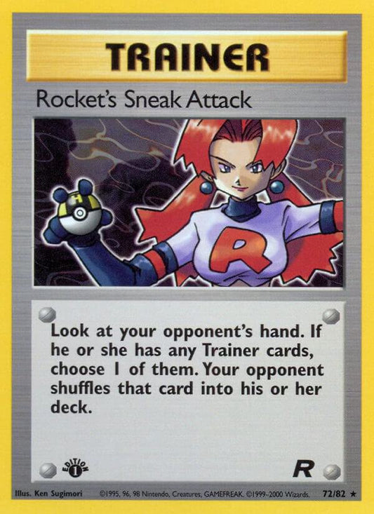 Rocket's Sneak Attack (72) [Team Rocket] 72/82