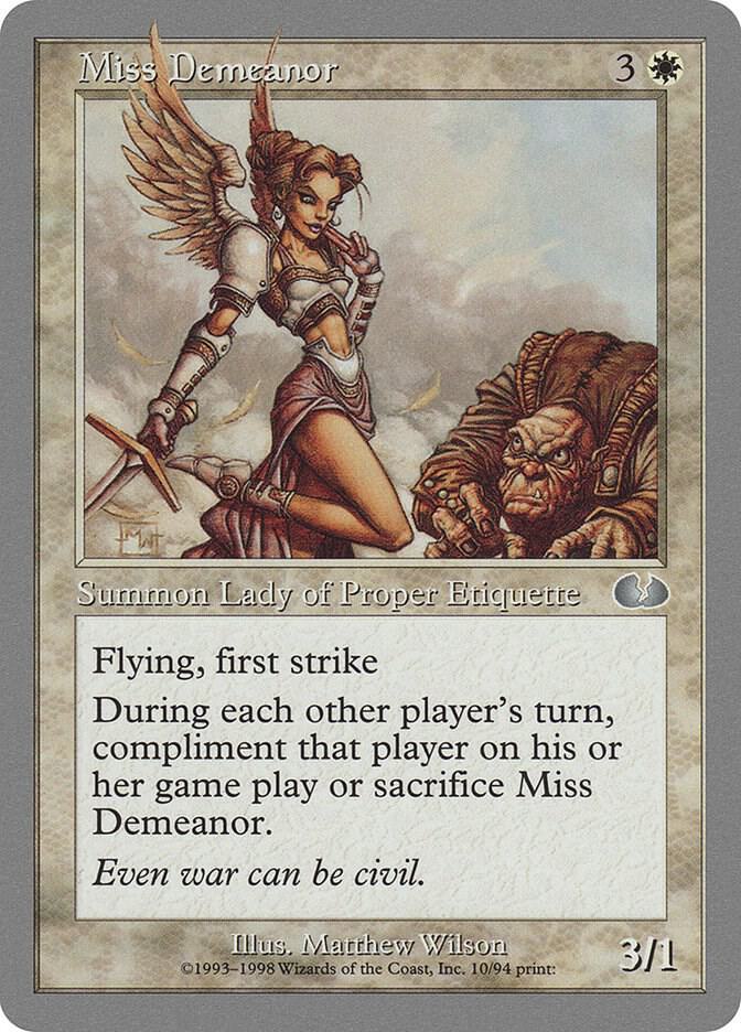 Miss Demeanor [Unglued] 10