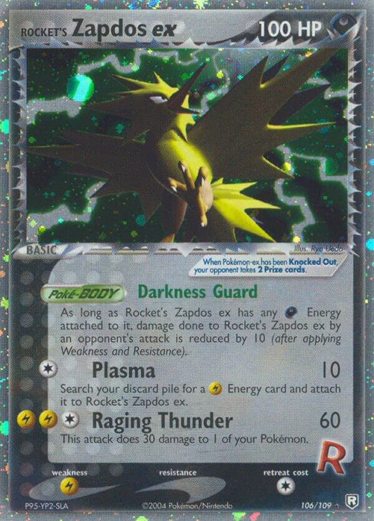 Rocket's Zapdos ex [Team Rocket Returns] 106/109