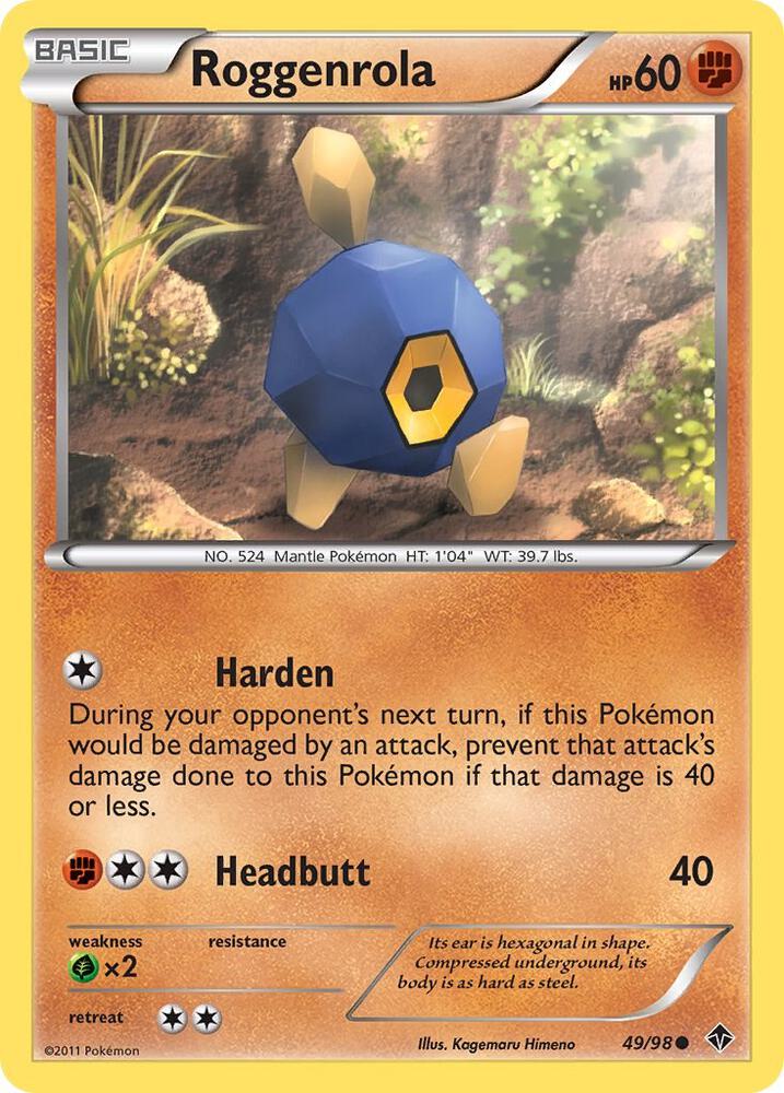 Roggenrola (49) [Emerging Powers] 49/98