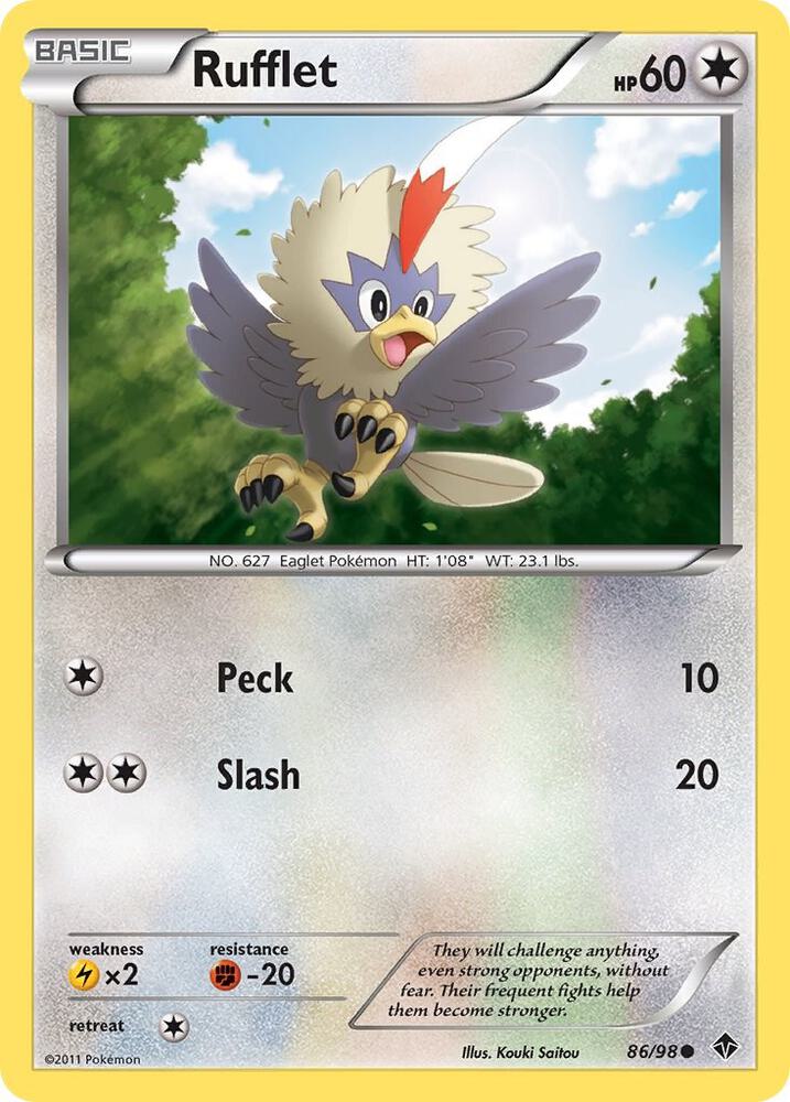 Rufflet (86) [Emerging Powers] 86/98