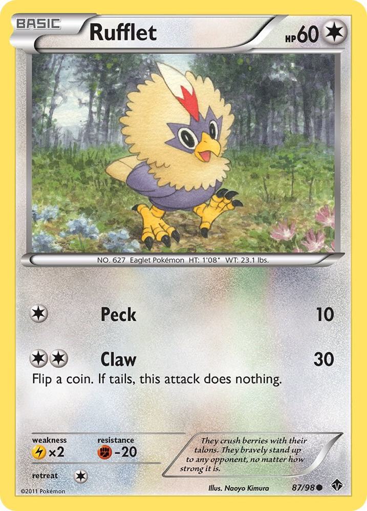 Rufflet (87) [Emerging Powers] 87/98