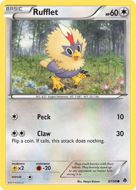 Rufflet (87) [Emerging Powers] 87/98