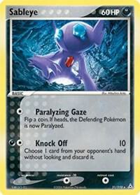 Sableye [Holon Phantoms] 31/110