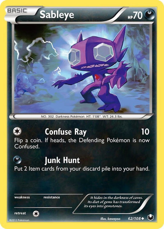 Sableye [Dark Explorers] 62/108