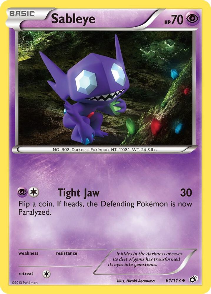 Sableye [Legendary Treasures] 61/113