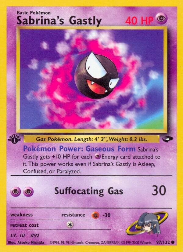 Sabrina's Gastly (97) [Gym Challenge] 097/132