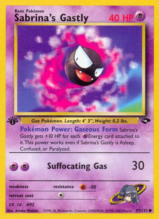Sabrina's Gastly (97) [Gym Challenge] 097/132