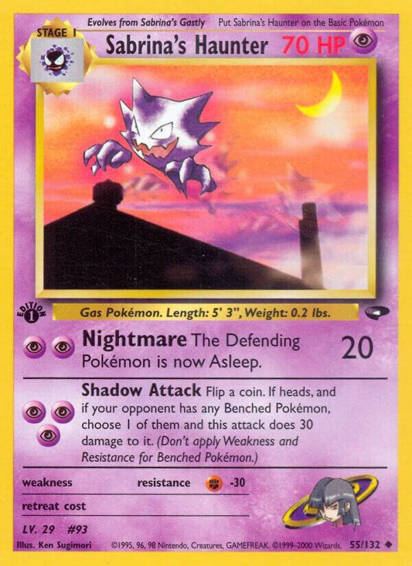 Sabrina's Haunter [Gym Challenge] 055/132