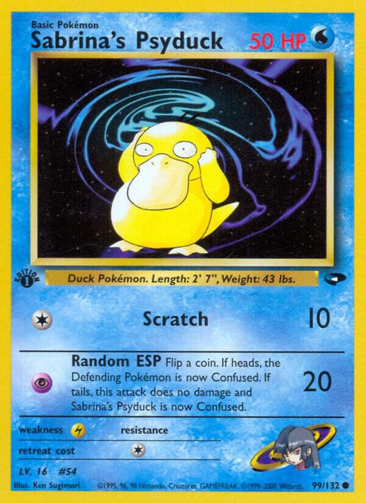 Sabrina's Psyduck [Gym Challenge] 099/132