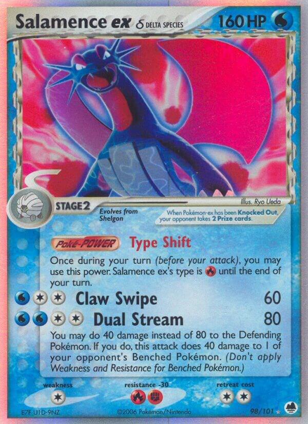 Salamence ex (Delta Species) [Dragon Frontiers] 98/101