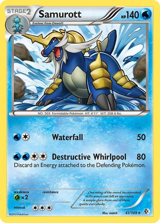 Samurott [Boundaries Crossed] 41/149