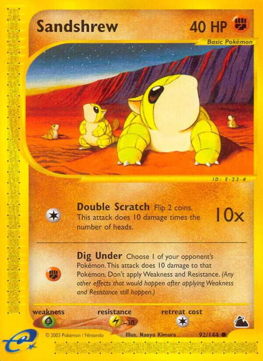 Sandshrew [Skyridge] 092/144
