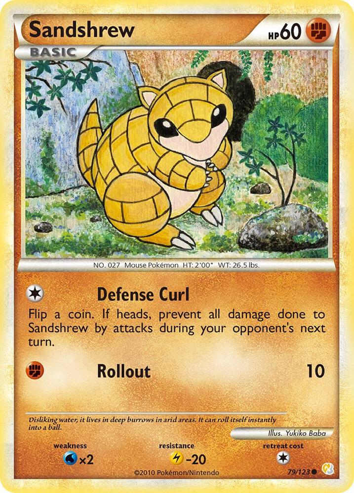 Sandshrew [HeartGold SoulSilver] 79/123