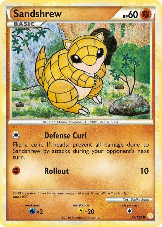 Sandshrew [HeartGold SoulSilver] 79/123