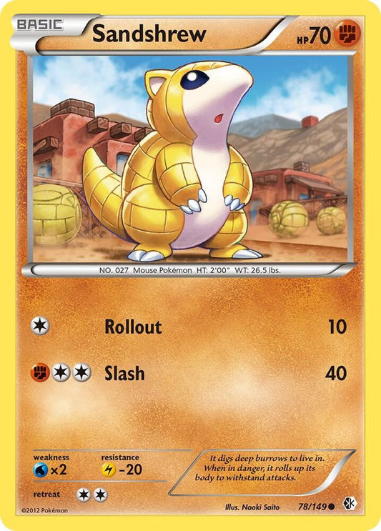 Sandshrew [Boundaries Crossed] 78/149