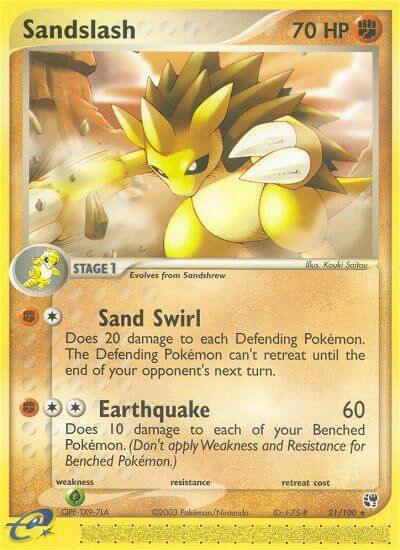 Sandslash [Sandstorm] 21/100