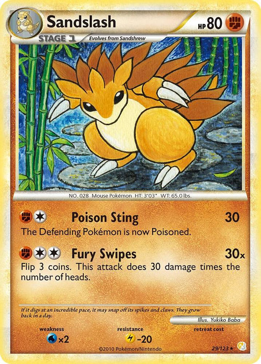 Sandslash [HeartGold SoulSilver] 29/123