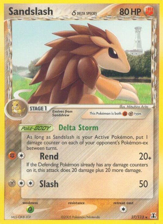 Sandslash (Delta Species) [Delta Species] 27/113