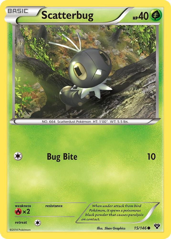 Scatterbug [XY Base Set] 15/146