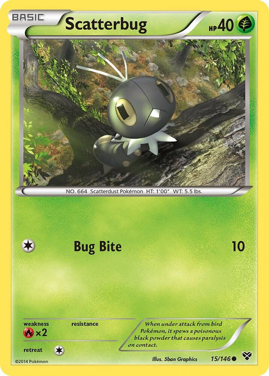 Scatterbug [XY Base Set] 15/146