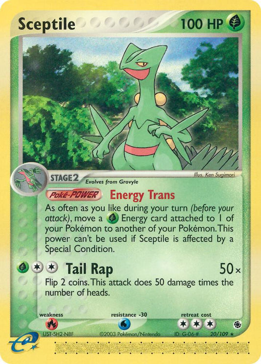 Sceptile - 20/109 [EX Ruby and Sapphire] 20/109