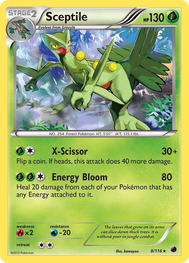 Sceptile [Plasma Freeze] 8/116