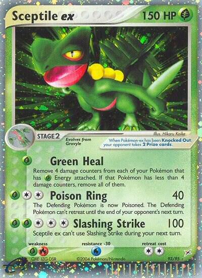 Sceptile ex [Team Magma vs Team Aqua] 93/95