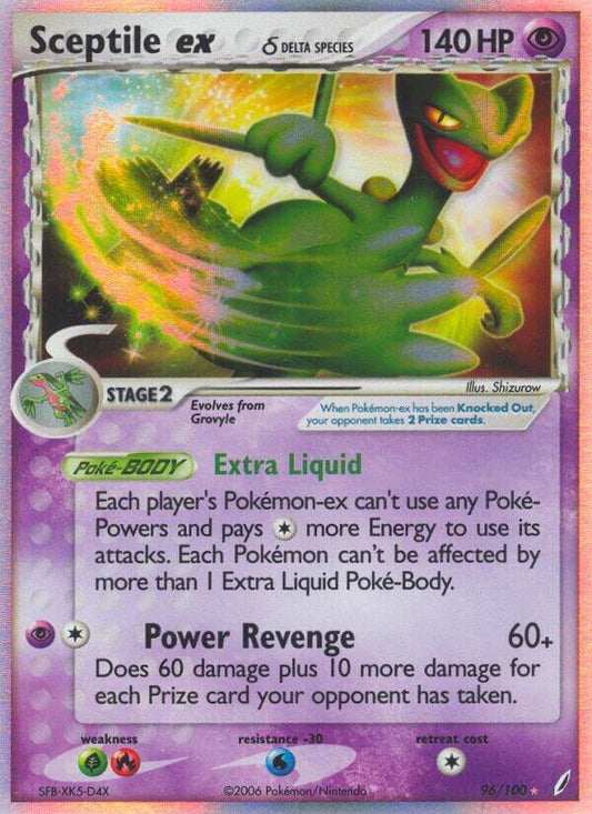 Sceptile ex (Delta Species) [Crystal Guardians] 96/100