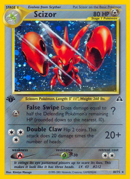 Scizor (10) [Neo Discovery] 10/75