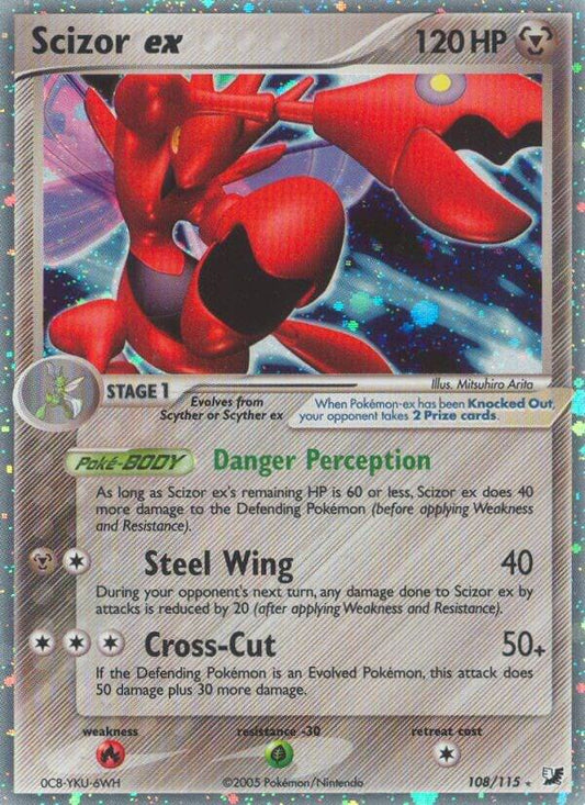 Scizor ex [Unseen Forces] 108/115