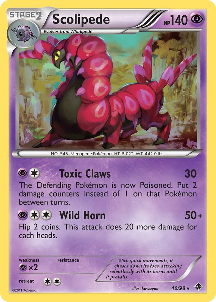 Scolipede [Emerging Powers] 40/98